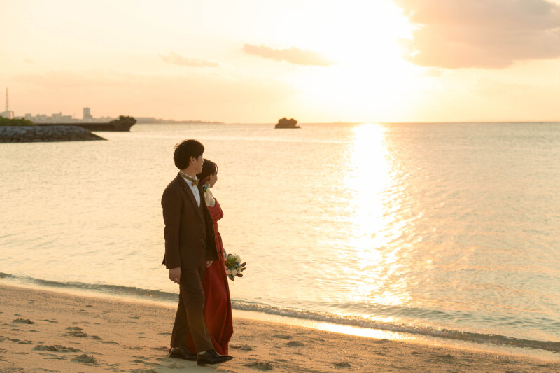 【時間帯によって変わる海の色!】どの時間帯がお好みですか*