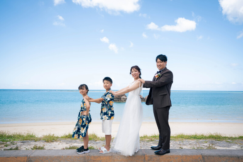 お子様・ご家族様とご一緒に撮影ができます◎