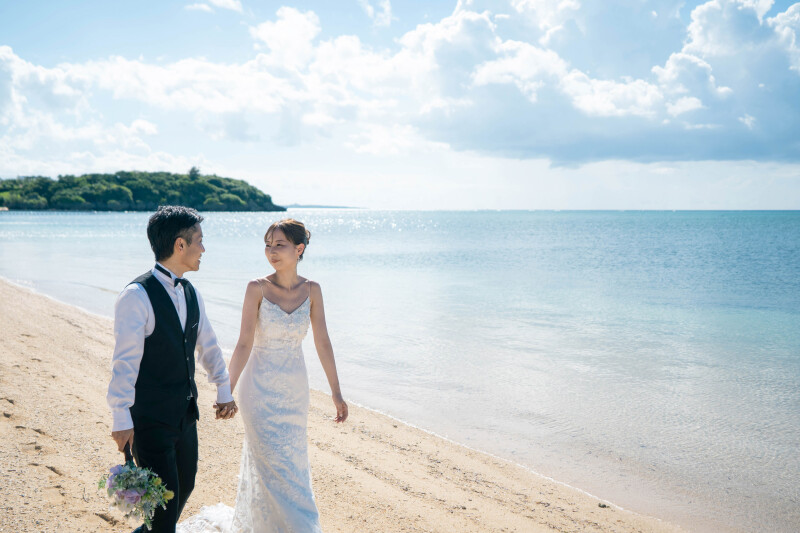 【時間帯によって変わる海の色!】どの時間帯がお好みですか*