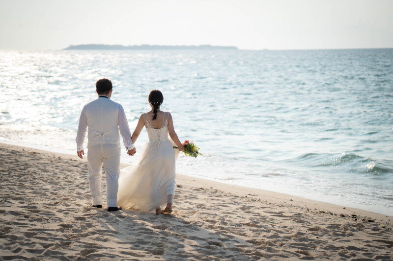 【時間帯によって変わる海の色!】どの時間帯がお好みですか*