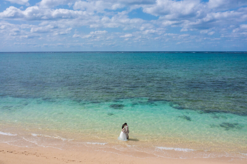 衣装を着たまま海に入る?! ウォーターイン撮影をご紹介 ☆*