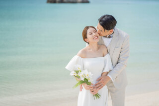 沖縄旅行のついでに、手ぶらでサクッと!フォトウェディングが叶う˚✧₊