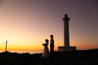 サンセット撮影でロマンチックなお写真を･:*+.