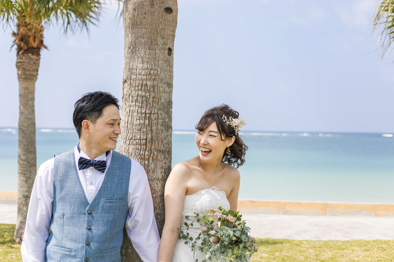 沖縄フォトウェディングナチュラル自然体ポーズのご紹介*第二弾*