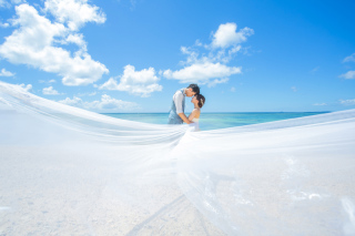 ロングベールを使ったお写真のご紹介♡