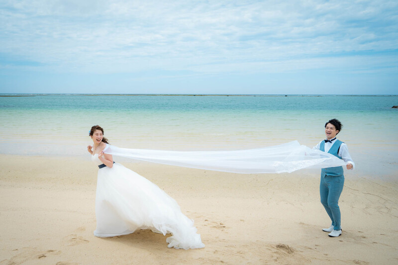 風を味方に！ウェディングベール特集☆