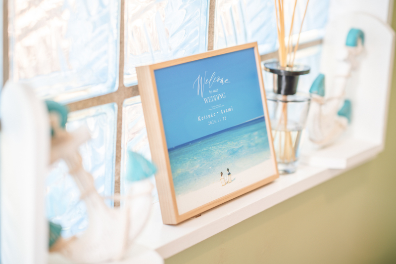 新しいウェルカムボードが登場しました！☀︎