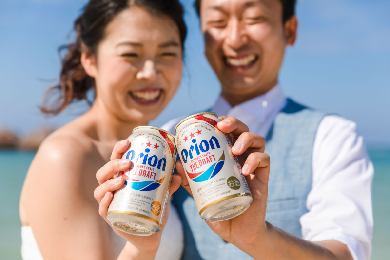アイテムを使用したフォトウェディング♪