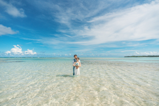 夏の沖縄を満喫！！おすすめオプション＊＊ウォーターイン撮影＆水中撮影＊＊
