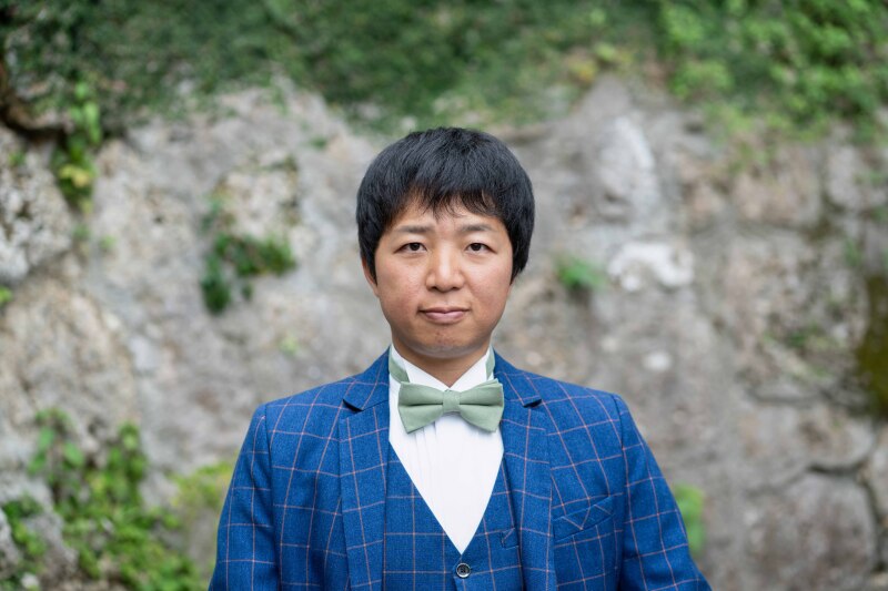 輝く1日のために!新郎様のヘアメイクもおすすめです**