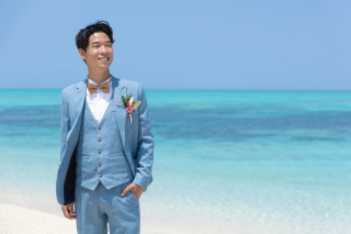 新郎様にご注目*ソロショットお写真のご紹介