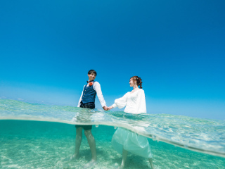 海の中でドレスを汚す？トラッシュザドレスって何？？