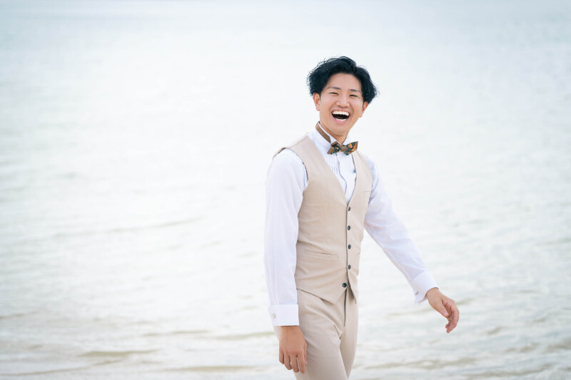 新郎様のイケてるソロショットをご紹介☆