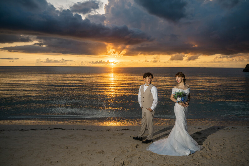 サンセット撮影でロマンチックなお写真を･:*+.