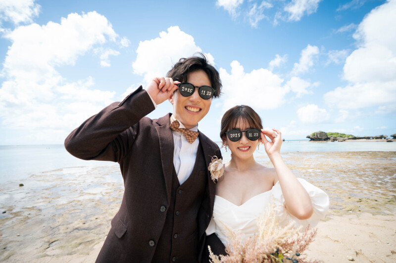 持ち込みアイテムで個性あふれるフォトウェディング♪