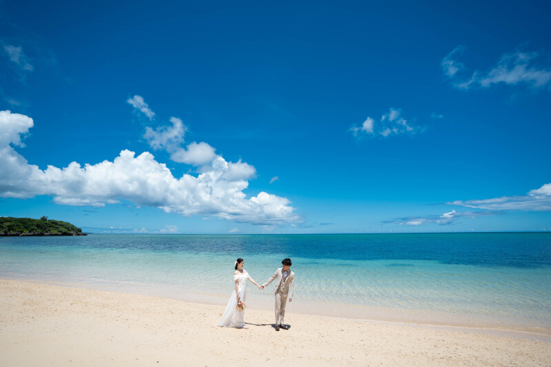 【時間帯によって変わる海の色!】どの時間帯がお好みですか*