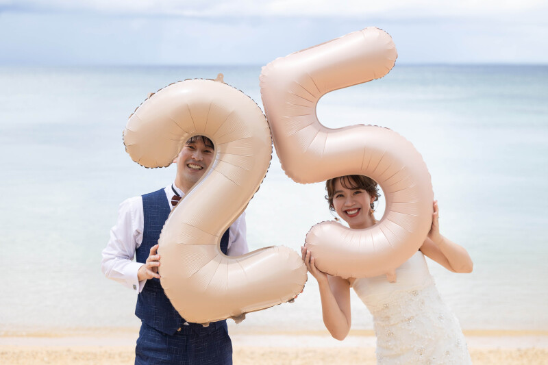 持ち込みアイテムで個性あふれるフォトウェディング♪