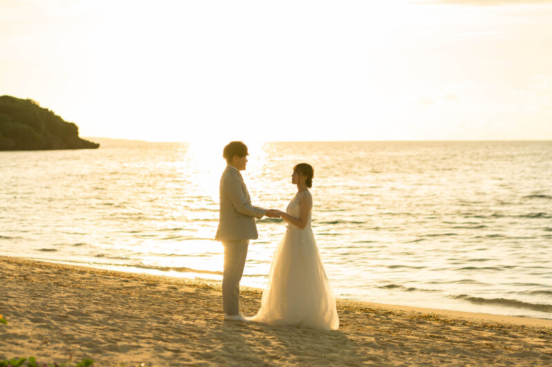 【時間帯によって変わる海の色!】どの時間帯がお好みですか*