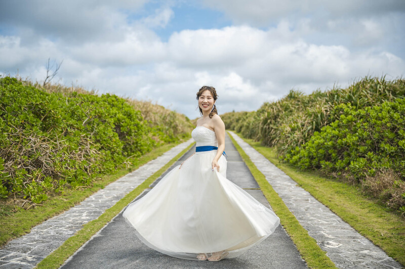 ご新婦様の美しいソロショットをご紹介*＊