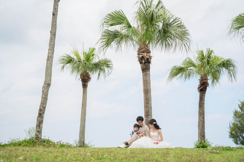 お子様・ご家族様とご一緒に撮影ができます◎
