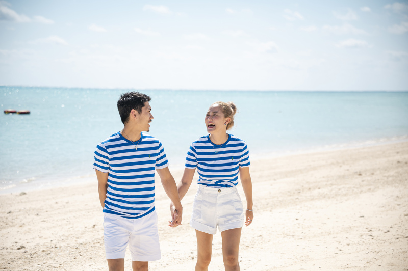 沖縄で常夏シーズンのフォトウェディングってどんな感じ??☆*