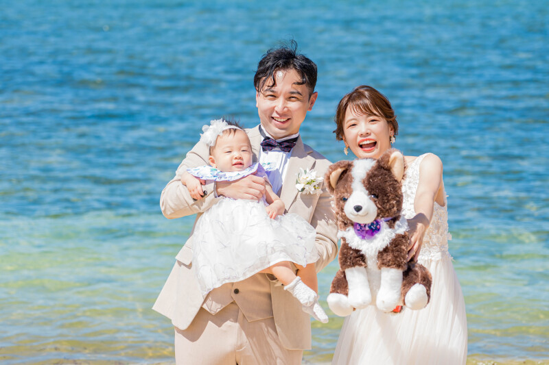 お子様・ご家族様とご一緒に撮影ができます◎