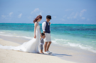 お子様とも！ファミリーフォトウェディング♫