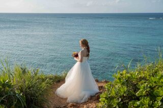 追加料金なし!マーブルリゾートウェディング沖縄のドレスの選び*