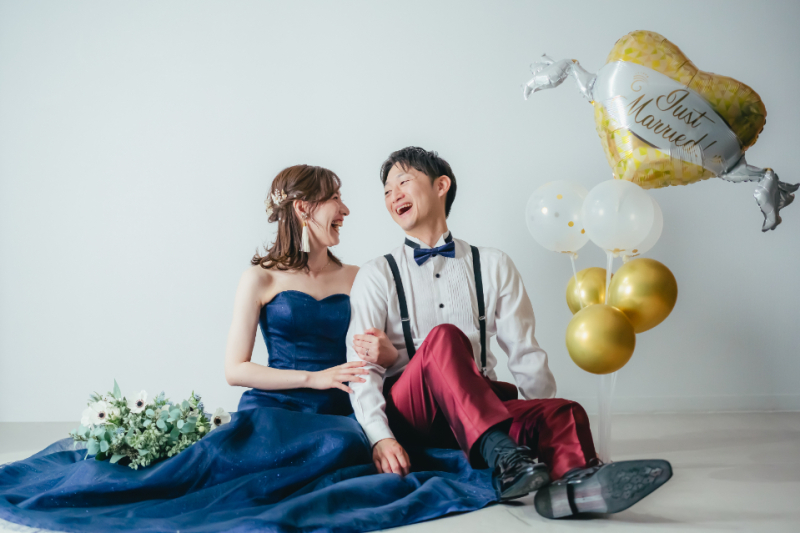 お二人らしく・ラフに・笑顔に ~STUDIO PHOTO~