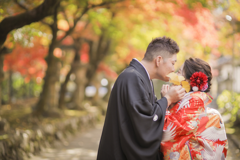 秋の”紅葉フォト”問い合わせ多くいただいております(^^)/