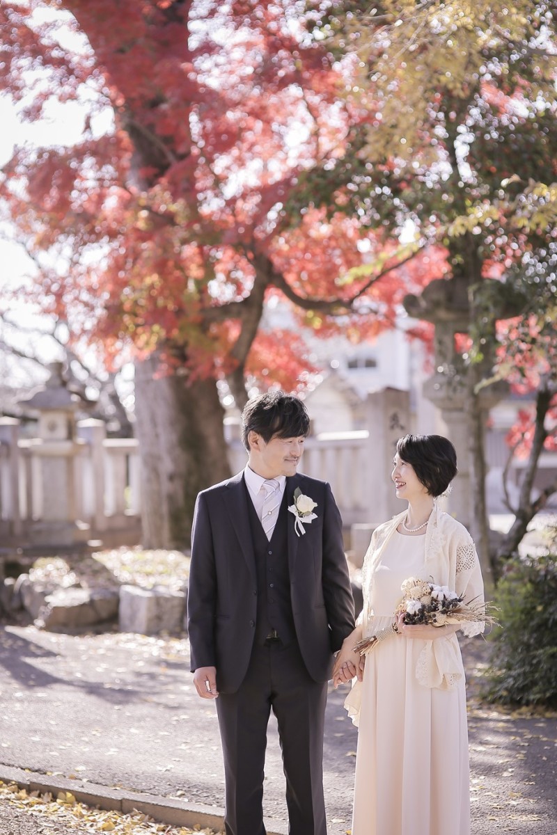 結婚式当日のお写真もお任せください(^^)/