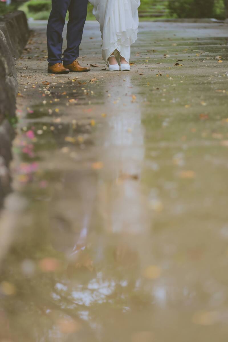雨には雨の良さがある、雨だからって落ち込まないで！