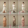 白無垢×色掛下のオシャレコーディネート
