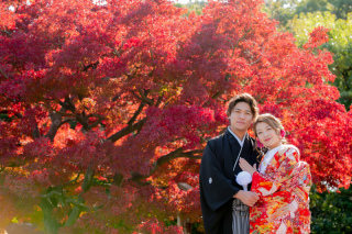紅葉の前撮りだより♪