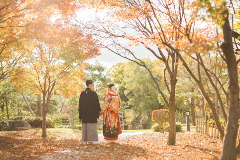 大阪店 紅葉ロケ地【藤田邸跡公園】