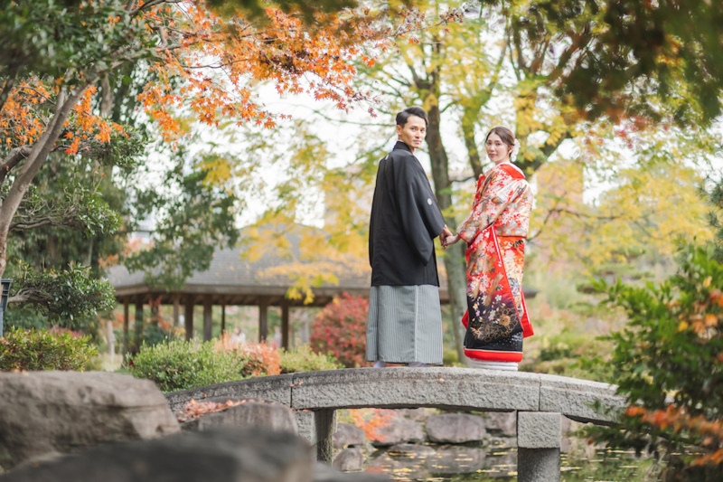 大阪店 紅葉ロケ地【藤田邸跡公園】