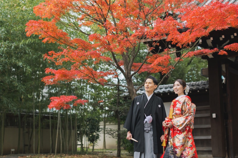大阪店 紅葉ロケ地【藤田邸跡公園】