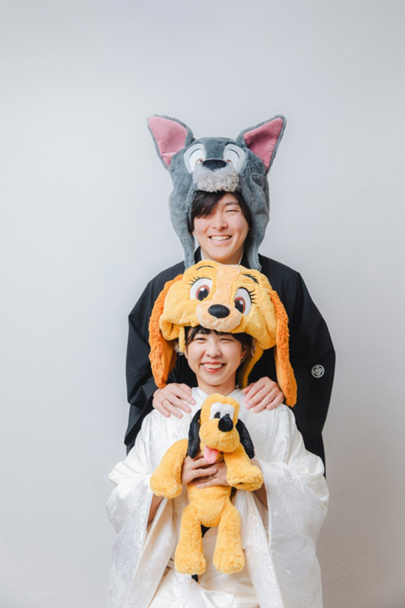 撮影アイテムを使った前撮り