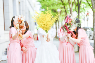 ブライズメイドと一緒に♡