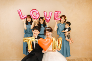 ブライズメイドと一緒に♡