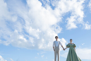 人気のロケOKカラードレス