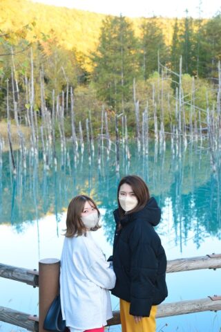 ロケハンに行ってきました！ in 青い池