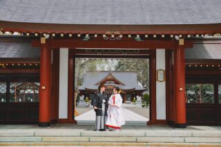 【北海道ロケーション】お客様レポート*˚✧和装でのロケーション撮影!護国神社
