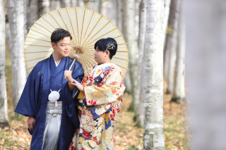 美瑛　拓真館　北海道&times;ロケーションフォトウエディング！