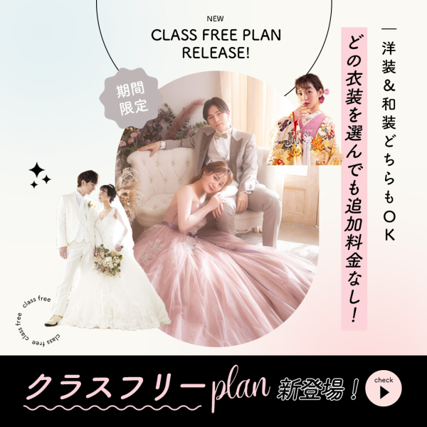 新しくクラスフリープランが登場!