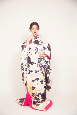 イチオシ色打掛！ vol.1 紫【クラスフリープランでプラス料金なくきれる！】