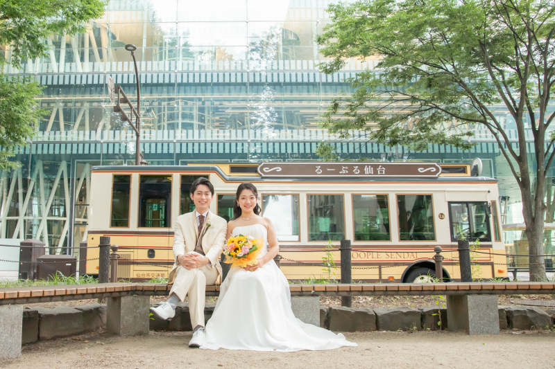 スタジオで叶える、結婚式の前撮り・フォトウェディング