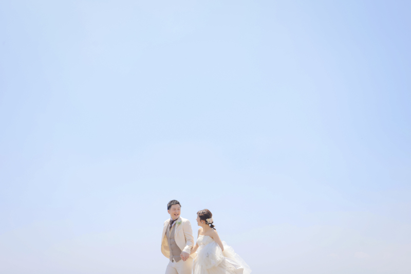 \夏といえば/綺麗な海でのフォトウェディング!