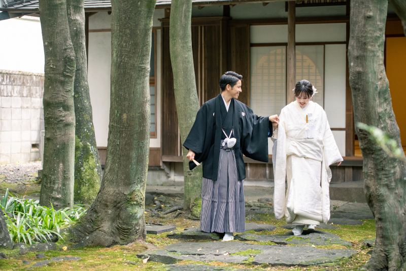 和庭園で涼しげなお写真を！　