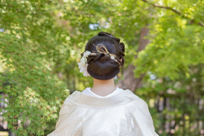 ヘアスタイルにもこだわって♪